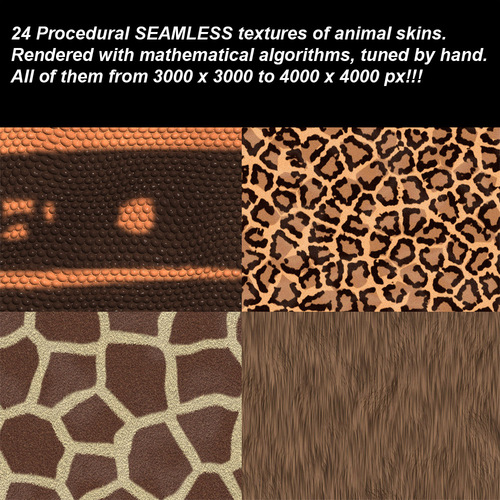 Product picture Ultra High Animal Skins Seamless Textures